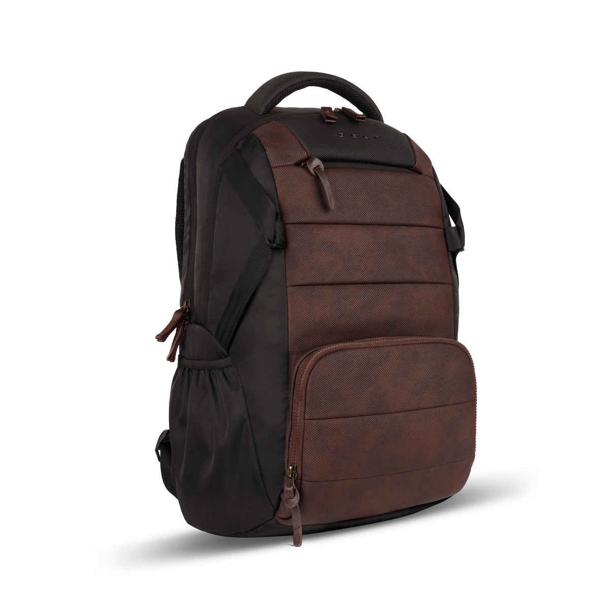 Gear Aspire 4 Faux Leather Laptop Backpack Brown Black