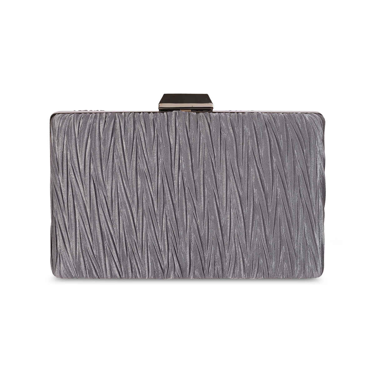 Mochi Women's Party Clutch | 38-128-14 | Grey