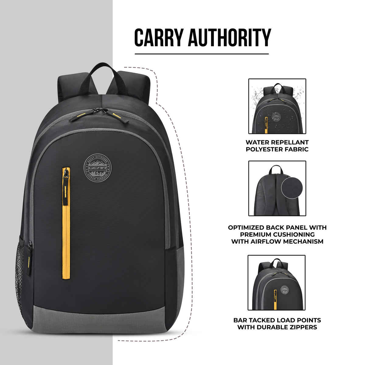 Gear Eco 4 Bp Blackyellow
