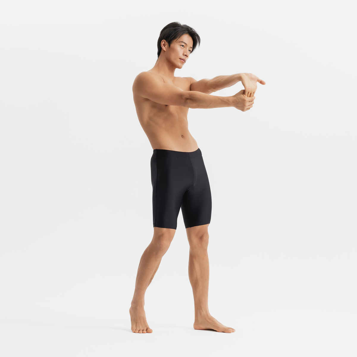 Decathlon Nabaiji Men's Swimming Jammers | Black | L