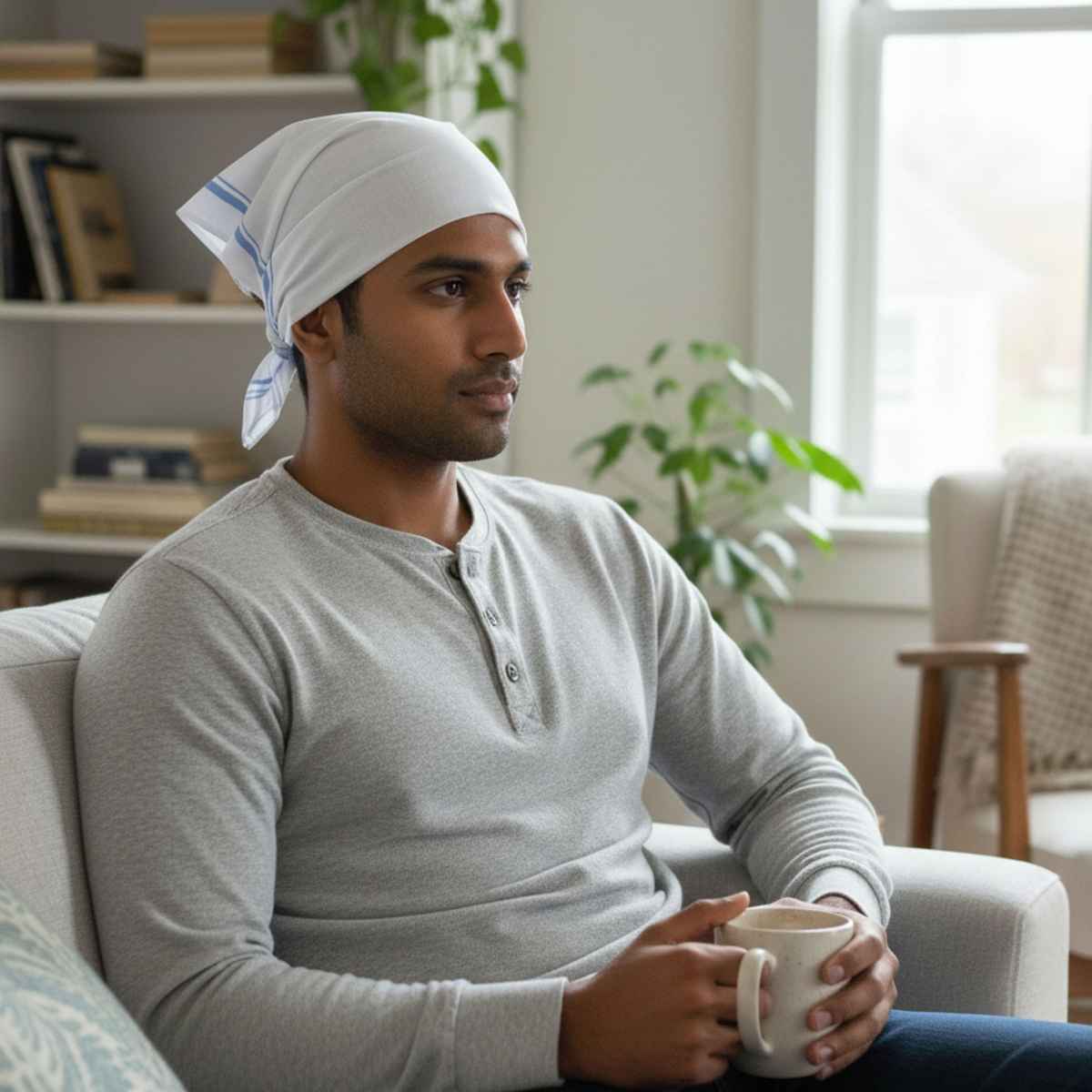 Royal Mart Men's Striped Cotton Handkerchief | Multicolour