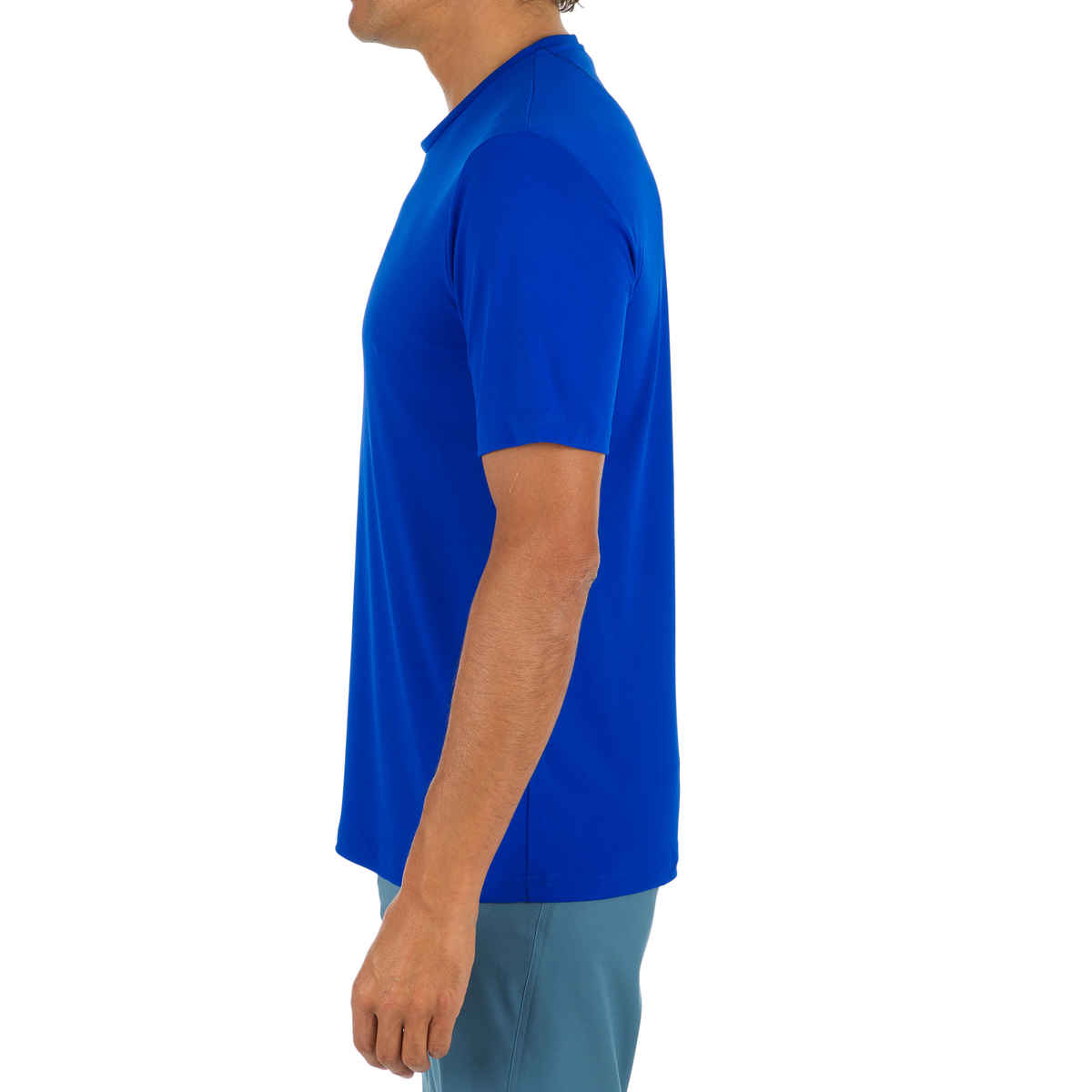 Decathlon Olaian Mens UV Protected Swim Tshirt | Blue - S