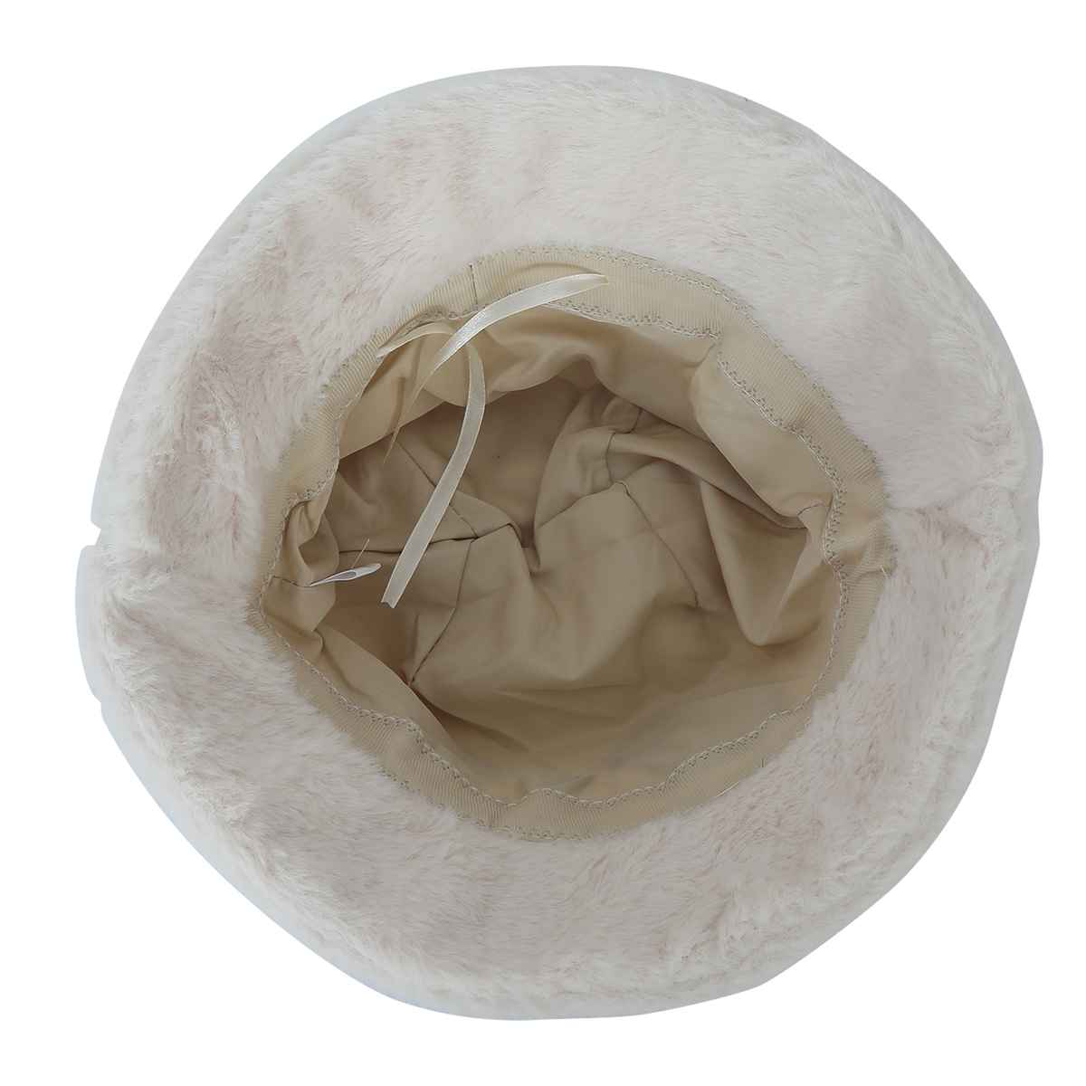 Fabseasons Unisex Fun Polyester Bucket Hat | Beige - Free Size