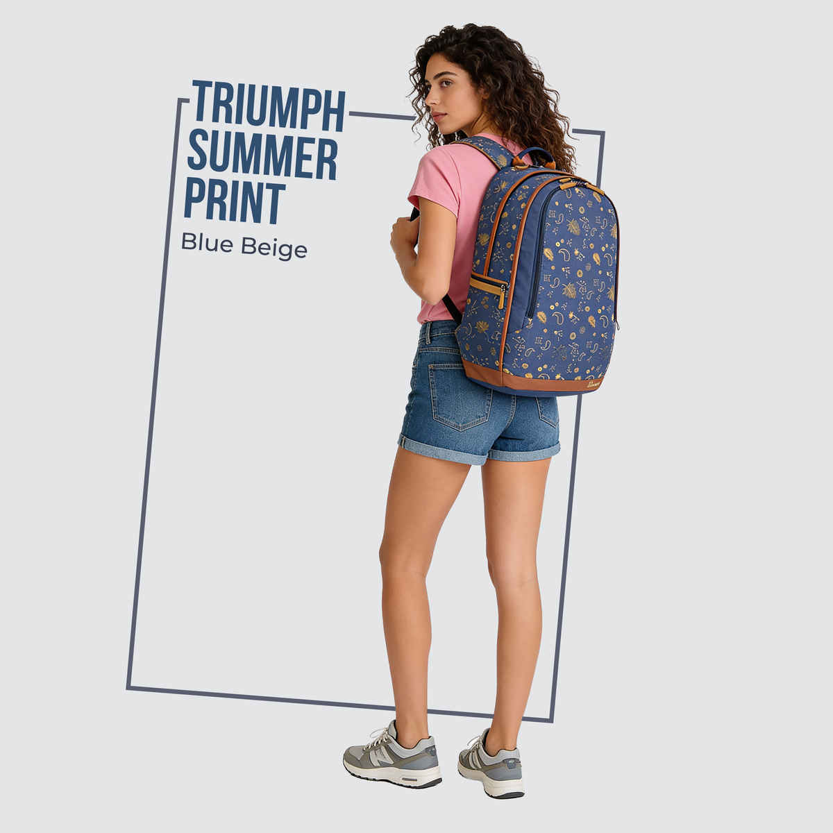 Gear Unisex Polyester 26 L Backpack | Multicolour