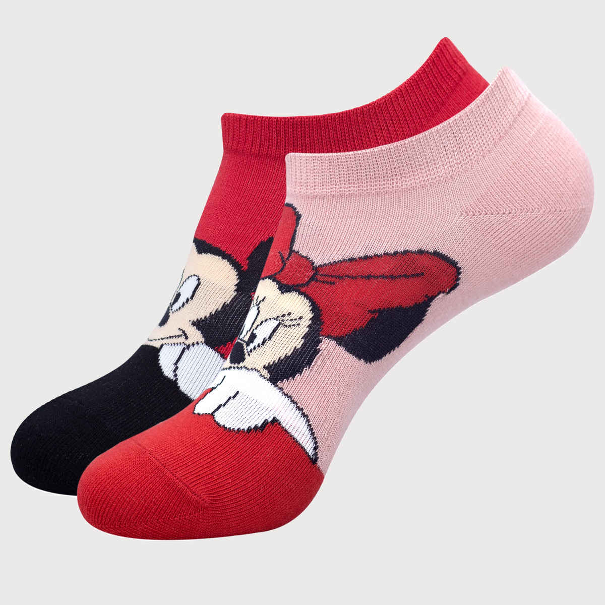 SocksXpress by Balenzia Disney Lowcut Ankle Socks For Women | Free Size | Cotton And Spandex