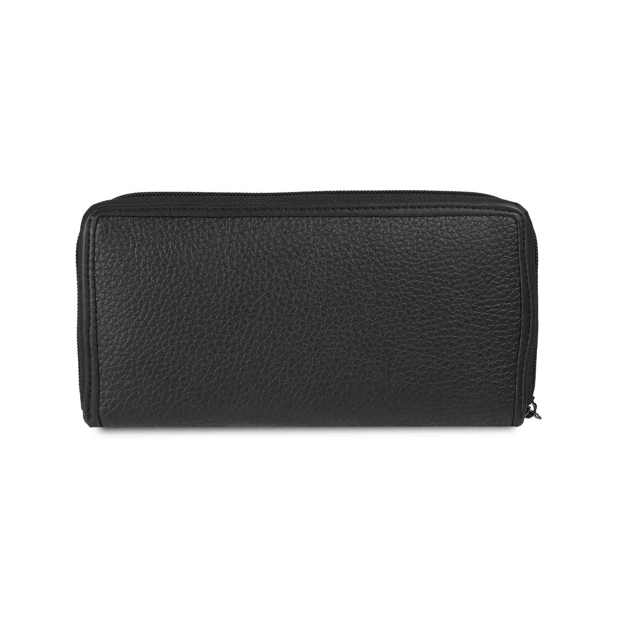 Mochi Black Synthetic Wallet for Women | 95-135-11