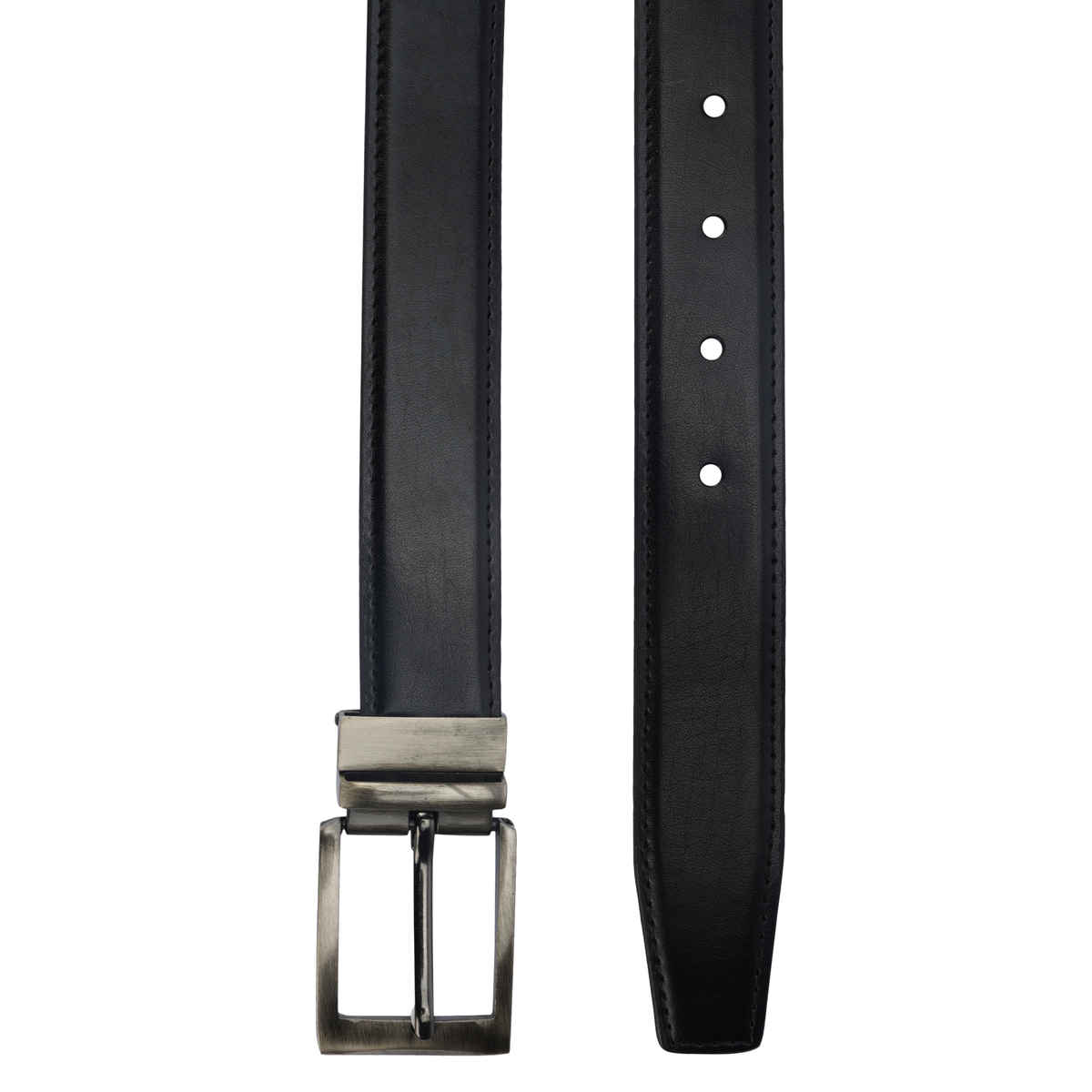 Kastner Men's Artificial Leather Reversible Belt with Dual-Side Design | Multicolour - 34