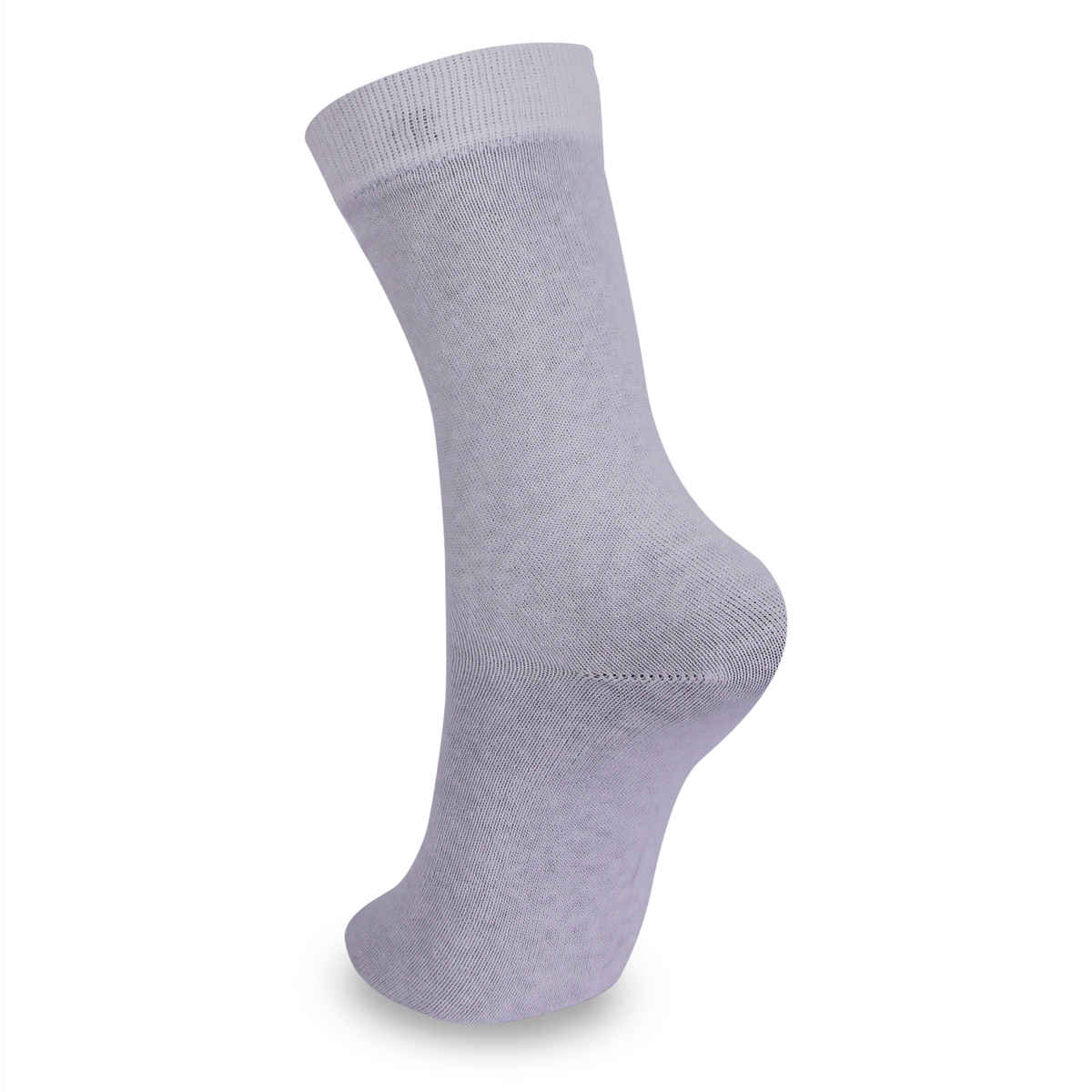 Englo Unisex Solid Cotton School Socks | White | 5 - 8 years