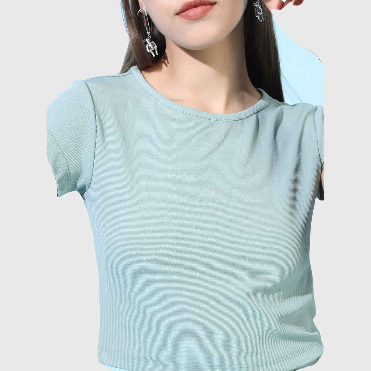 Tokyo Talkies Women's Top with Trouser | Green - M
