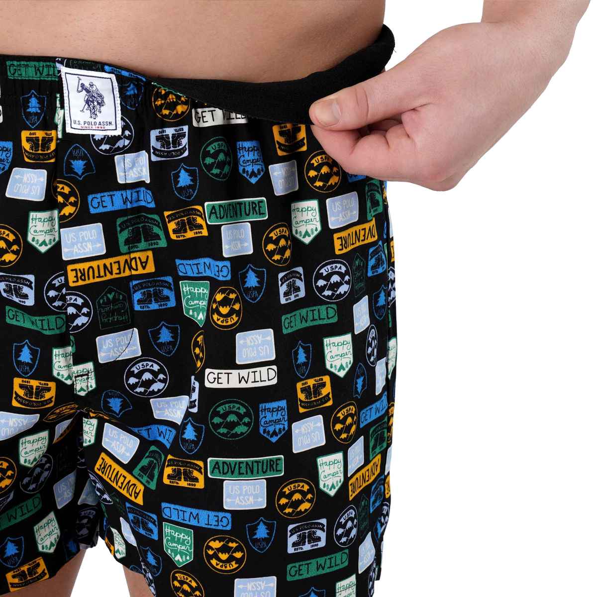 U.S. Polo Assn. | Boxers Pack of 1 | XL | Boxers | I657 | Black