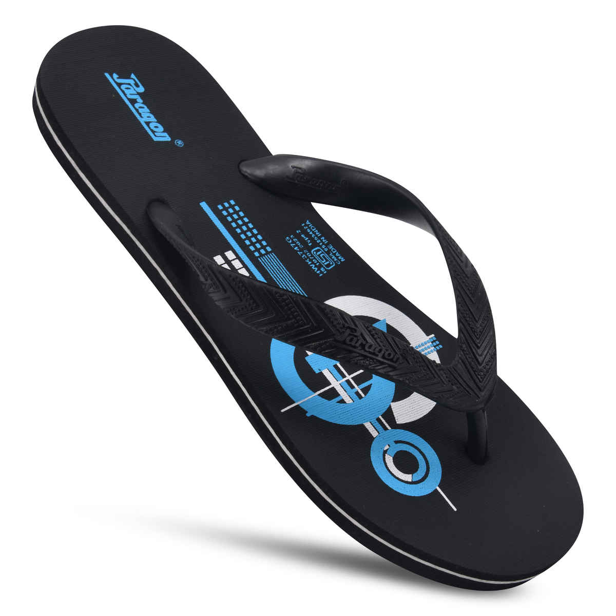 Paragon Men's Lightweight & Waterproof Hawai Slipper | Blue - UK 10