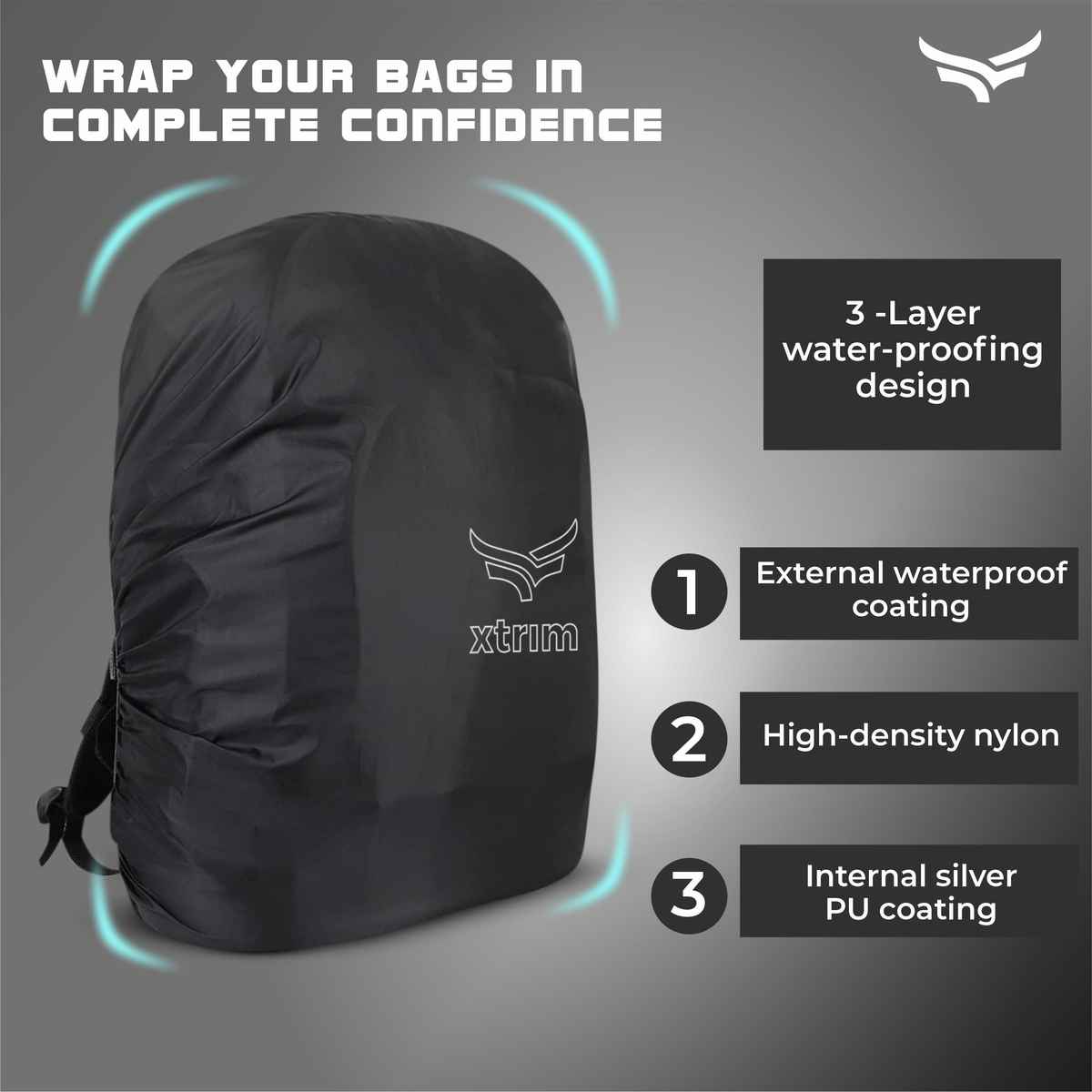 Dustproof Protector Xtrim Rain & Dust Proof Protector for Backpacks - Buy at ₹492 Online ...