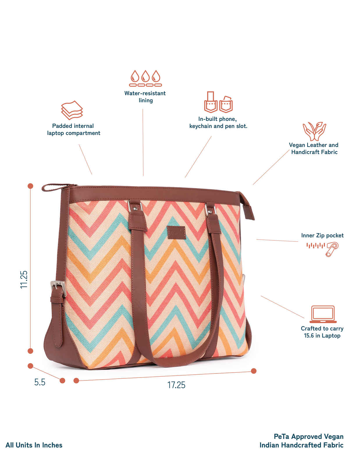 ZOUK WavBeach Women's Office Bag
