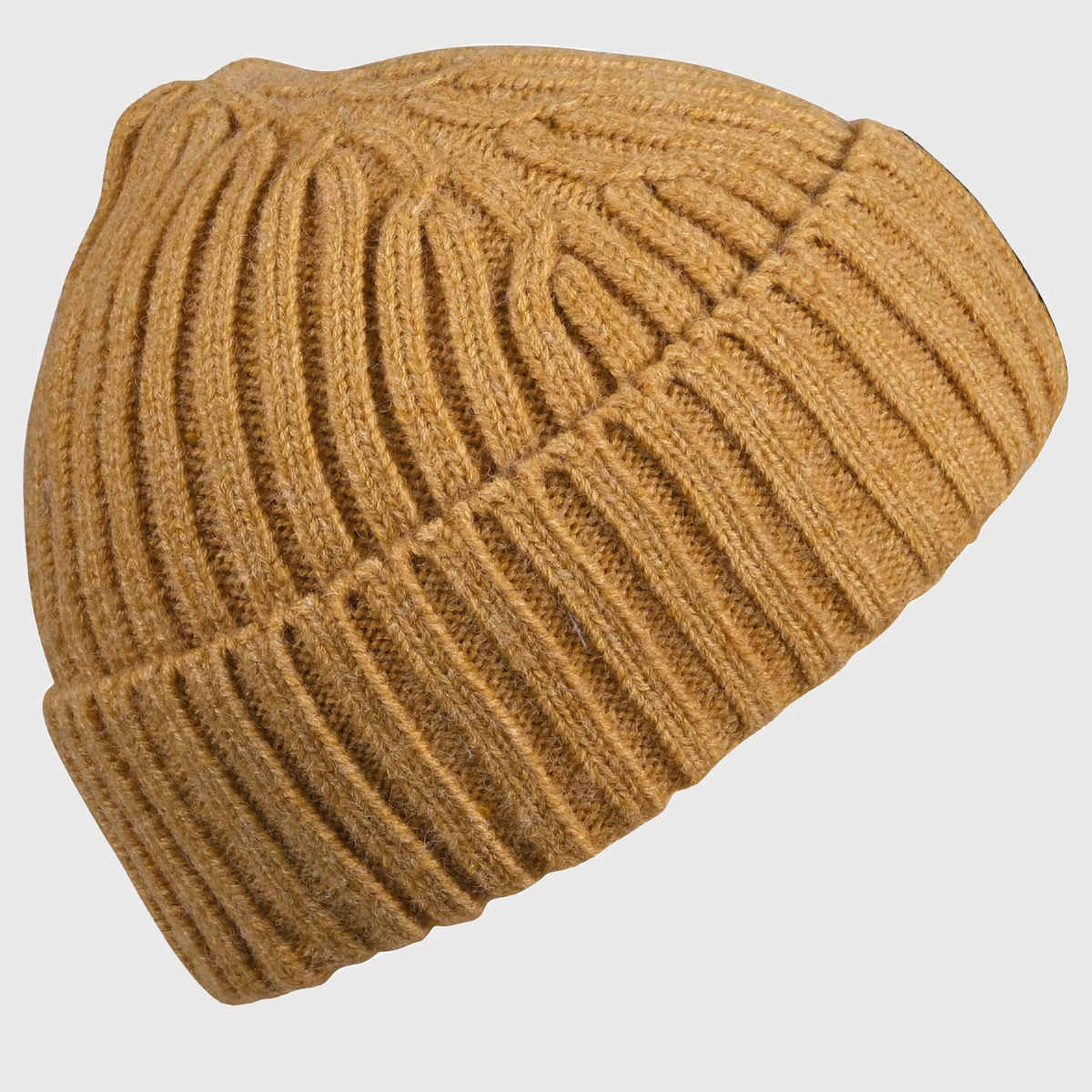Calvadoss Unisex Woollen Beanie | Mustard