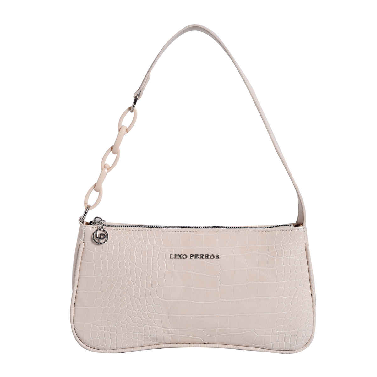 Lino Perros Women's Shoulder Bag | LWHB02512 | Off White