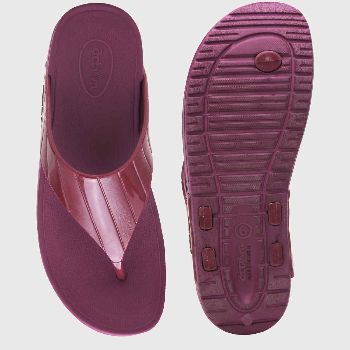Action Eva Flotter Womens Slippers | Uk | 6 | Cherry