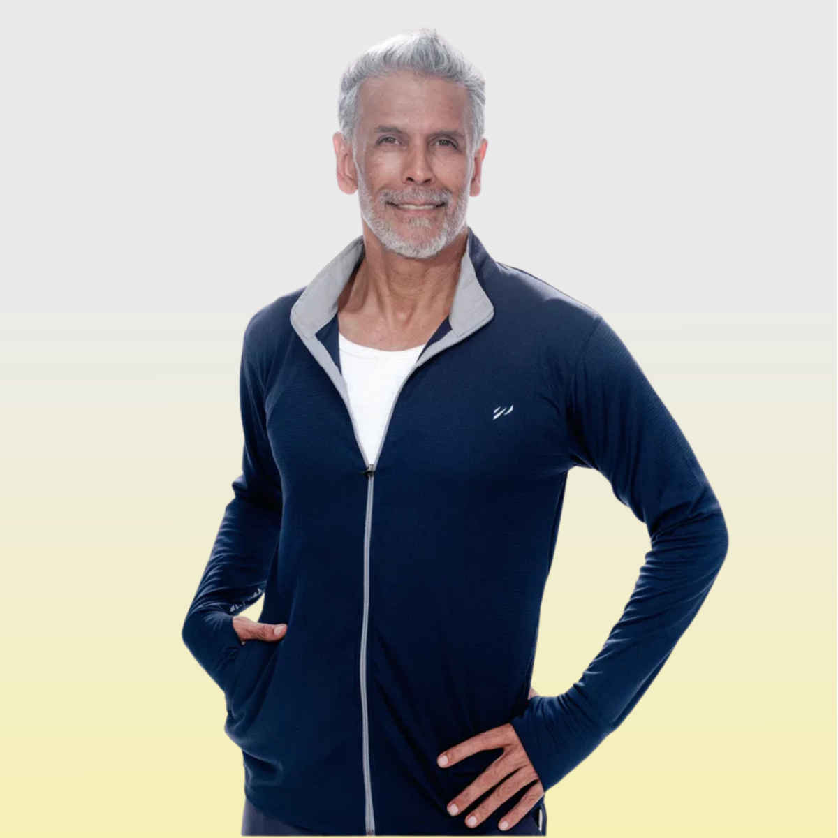 Blue Tyga Men's Sunscreen Jacket - Sje0001 | Navy | M