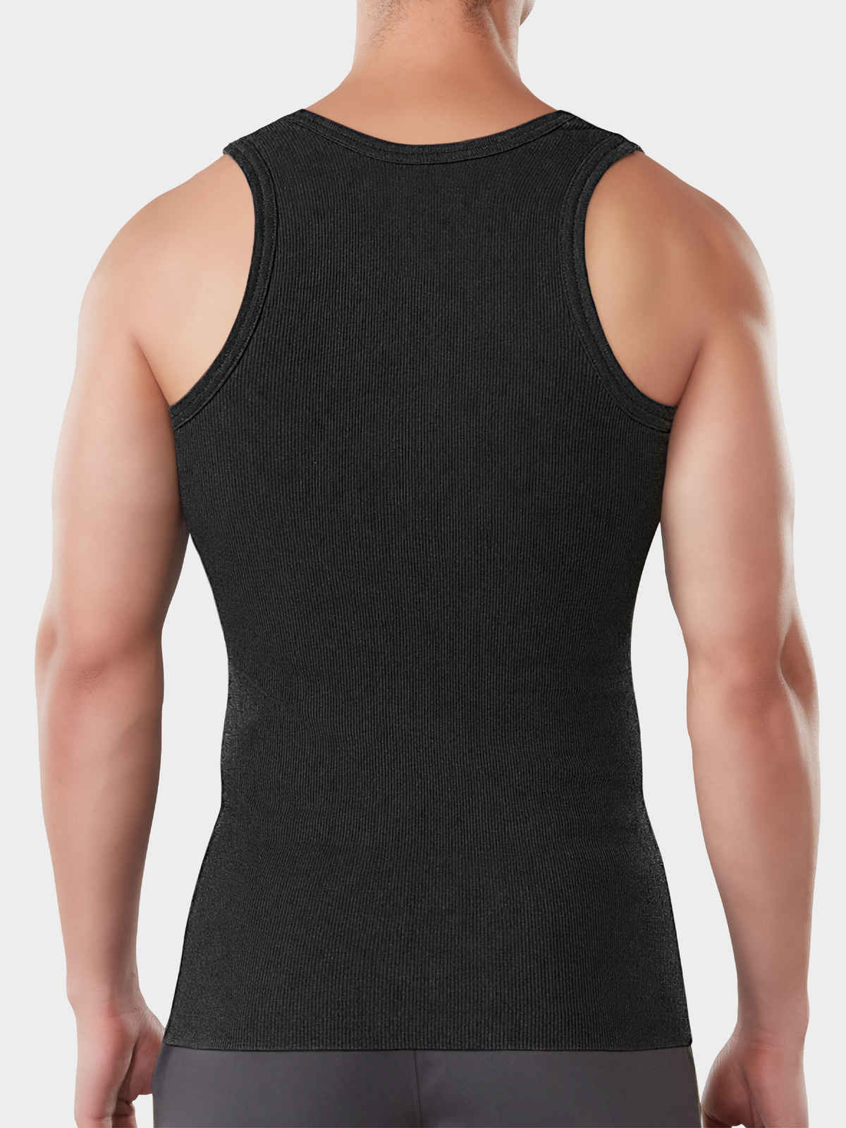 Dixcy Scott Men's Victor Durby Vest | 100% Combed Cotton - Soft & Breathable