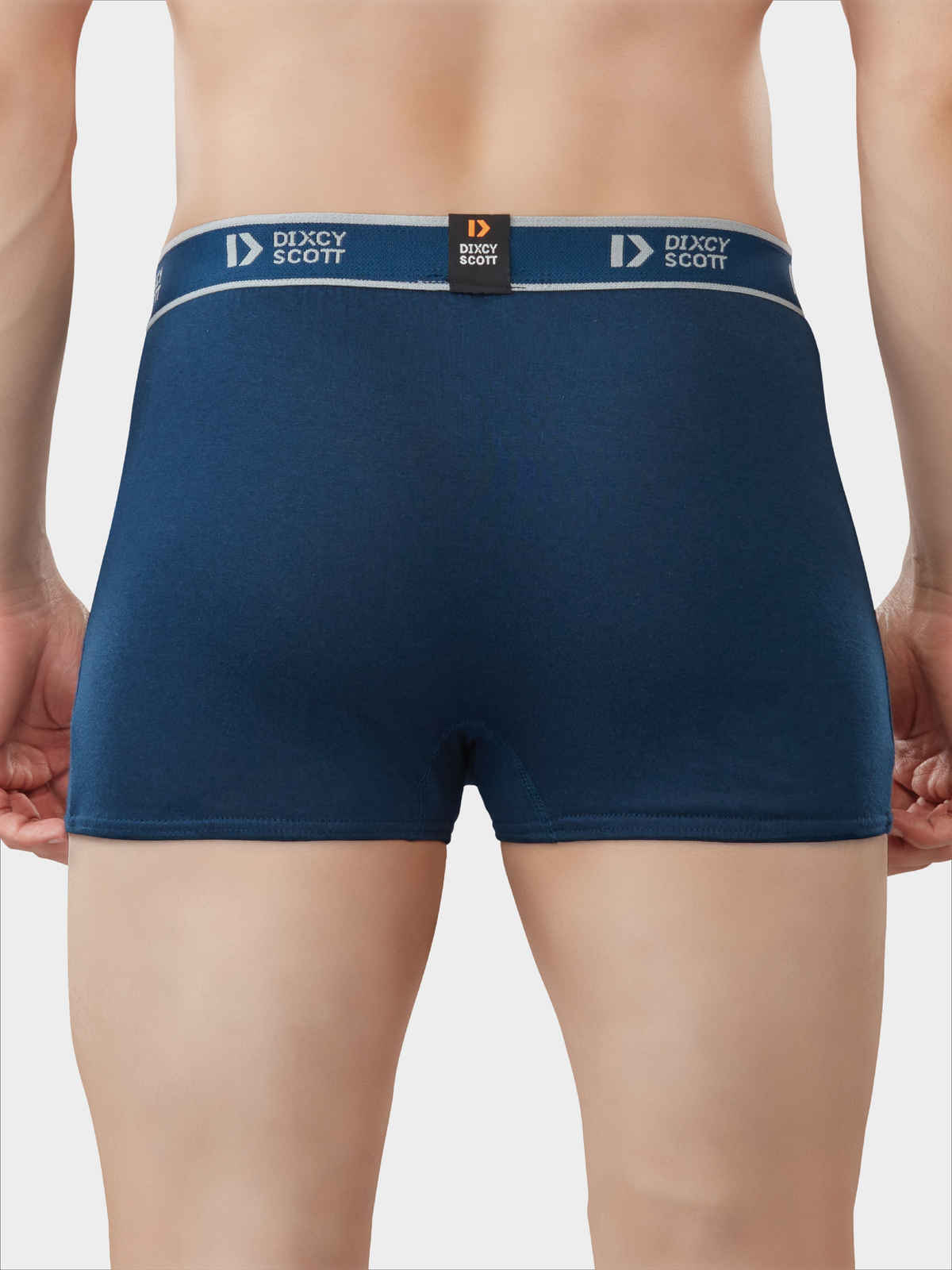 Dixcy Scott Men's Swish Trunk | 100% Combed Cotton - Soft & Breathable | Assorted