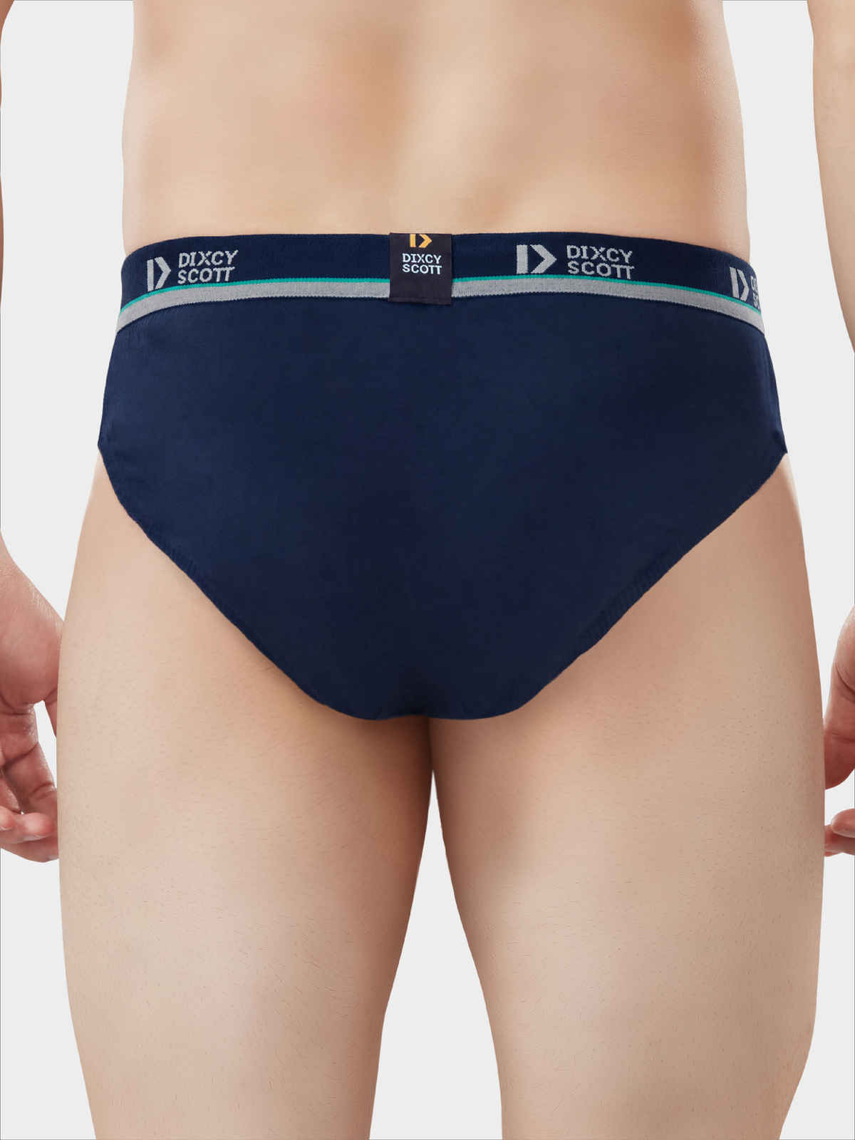 Dixcy Scott Men's Replay Brief | 100% Combed Cotton - Soft & Breathable | Assorted
