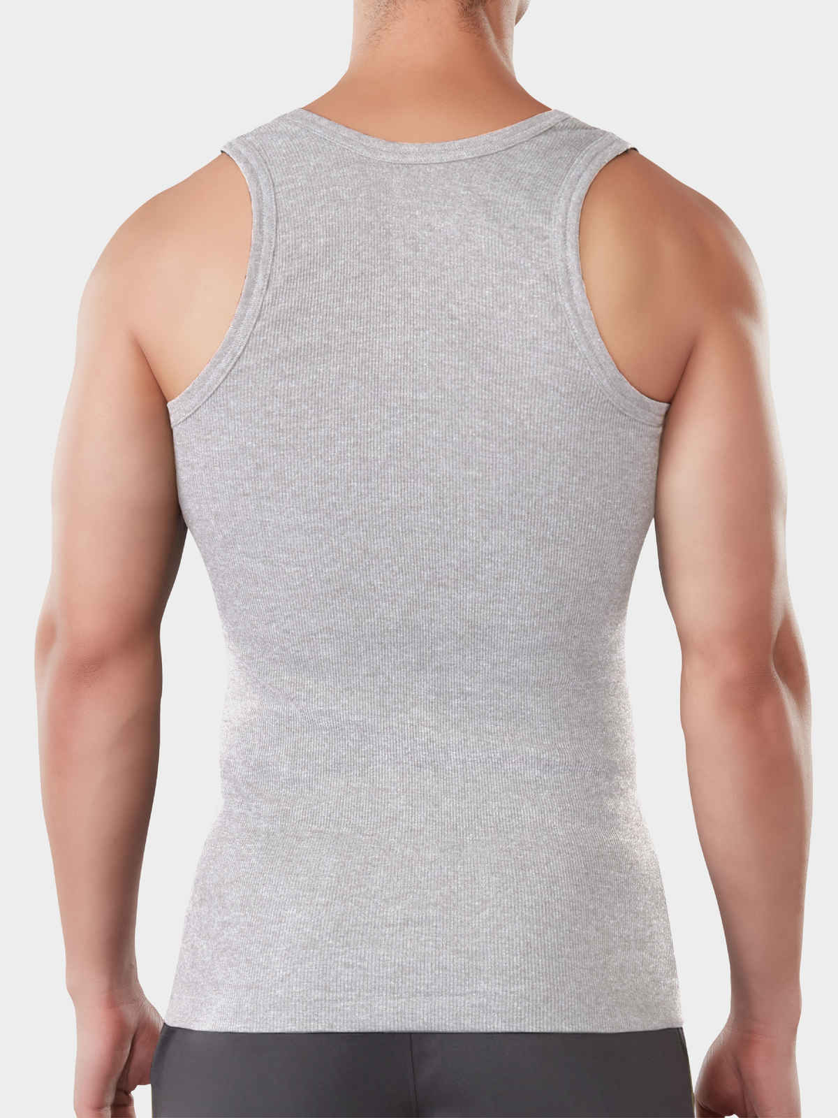 Dixcy Scott Men's Victor Durby Vest | 100% Combed Cotton - Soft & Breathable