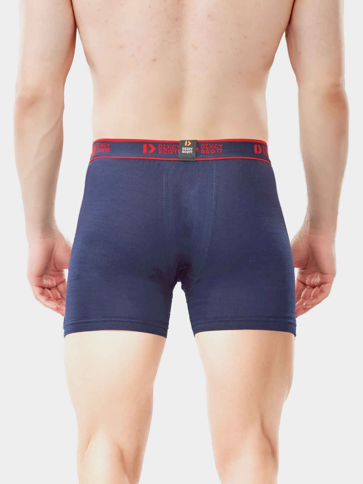Dixcy Scott Men's Cross Trunk | 100% Combed Cotton - Soft & Breathable | Assorted