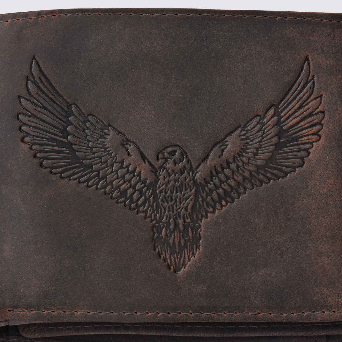 URBAN FOREST Men's Zeus Vintage Leather Wallet | Brown
