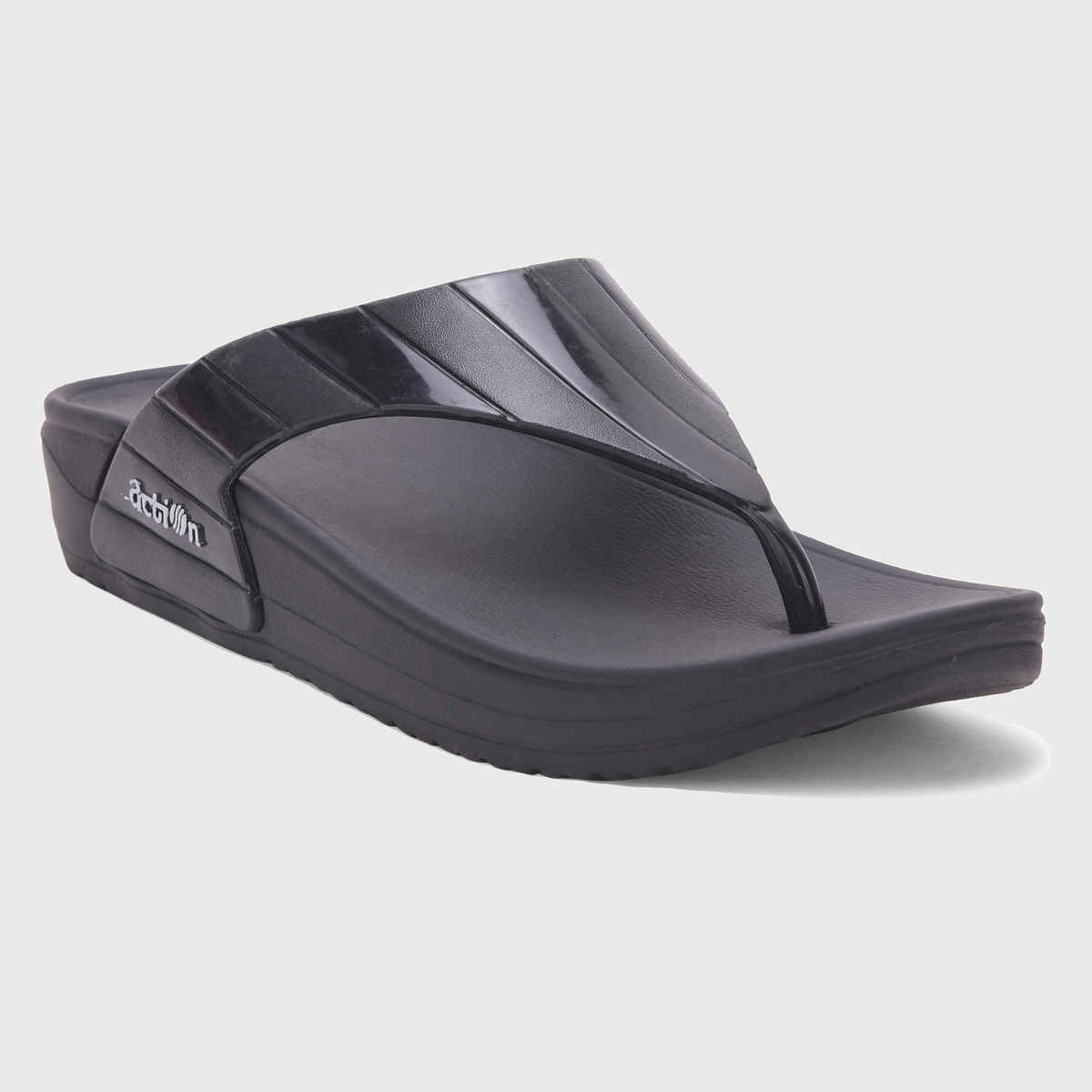 Action Eva Flotter Womens Slippers | Uk | 5 | Black