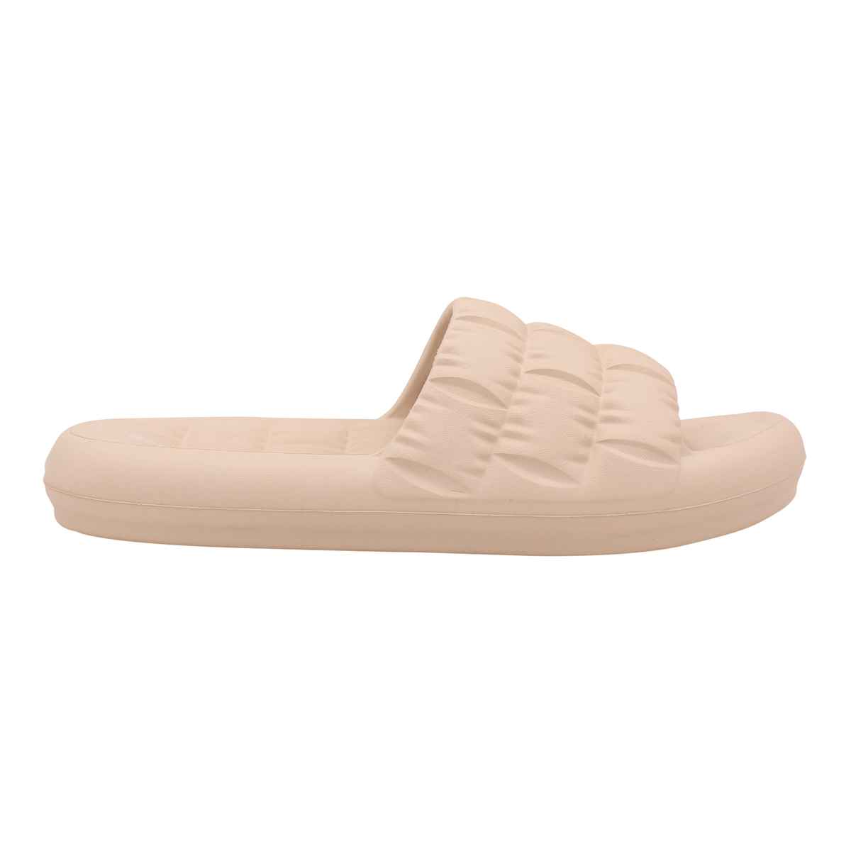 Bonkerz Men Cushion Slides SWG-1109 Beige - UK 8