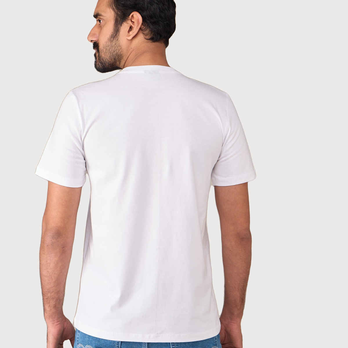 EQL Unisex 100% Compacted Cotton T-shirt | White - S