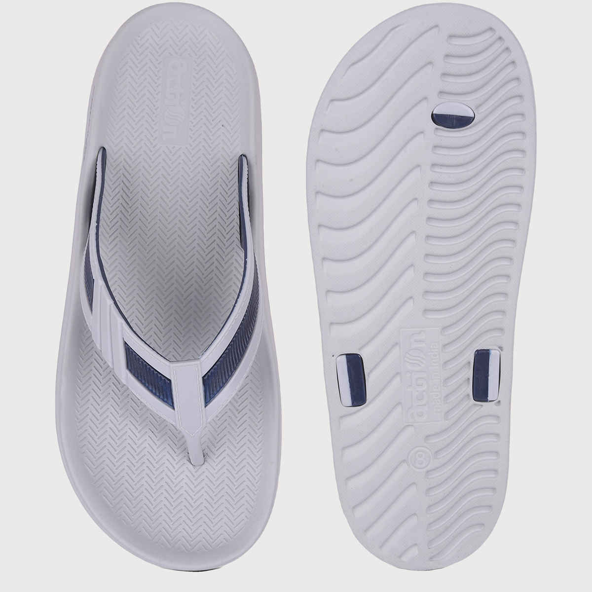 Action Eva Flotter Mens Eva Slippers | Uk | 6 | Lgry