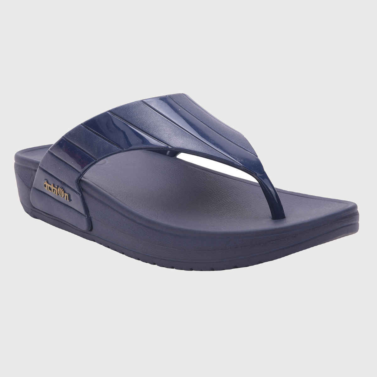 Action Eva Flotter Womens Slippers | Uk | 8 | Navy Blue