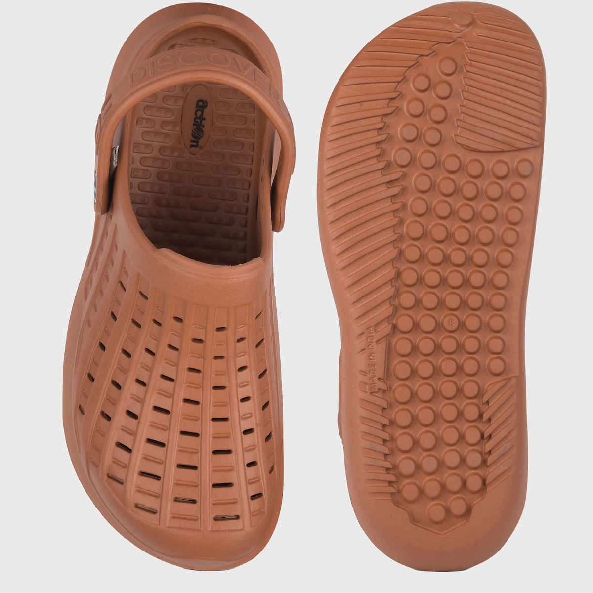 Action Eva Flotter Mens Eva Clogs Uk | 10 | Tan