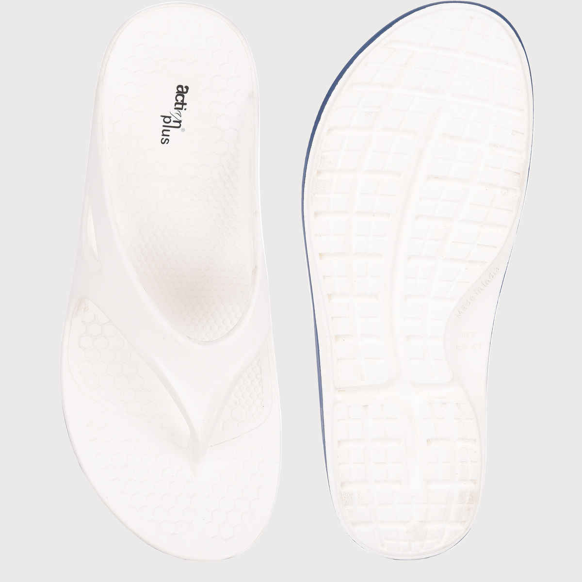 Action Eva Flotter Mens Eva Slippers | Uk | 6 | White