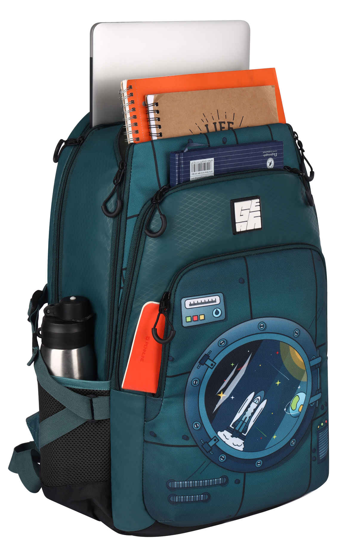 Gear Unisex Polyester 37 L Backpack | Green
