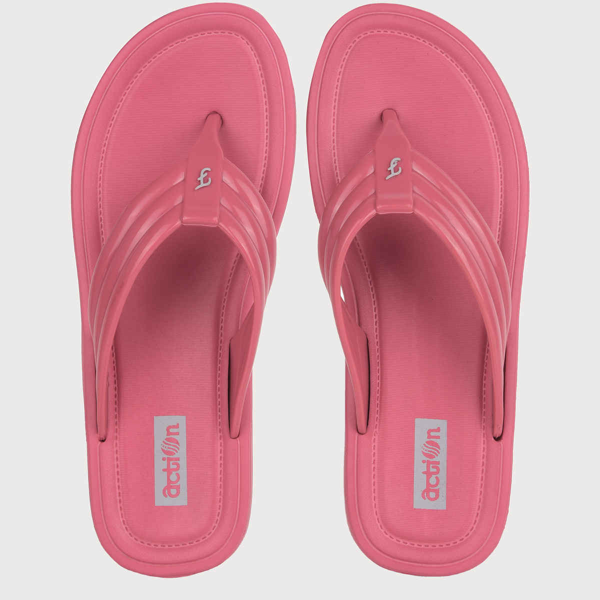 Action Women's Hran-61 | Super Soft & Commtable Slippers | Daily Wear Slippers | Onion Pink - UK 7