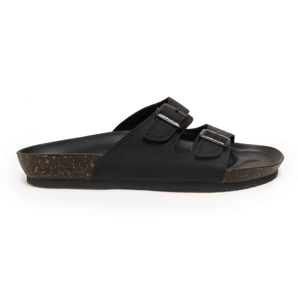 Solethreads Hermes Black Sandals for Men | Size India/UK 9