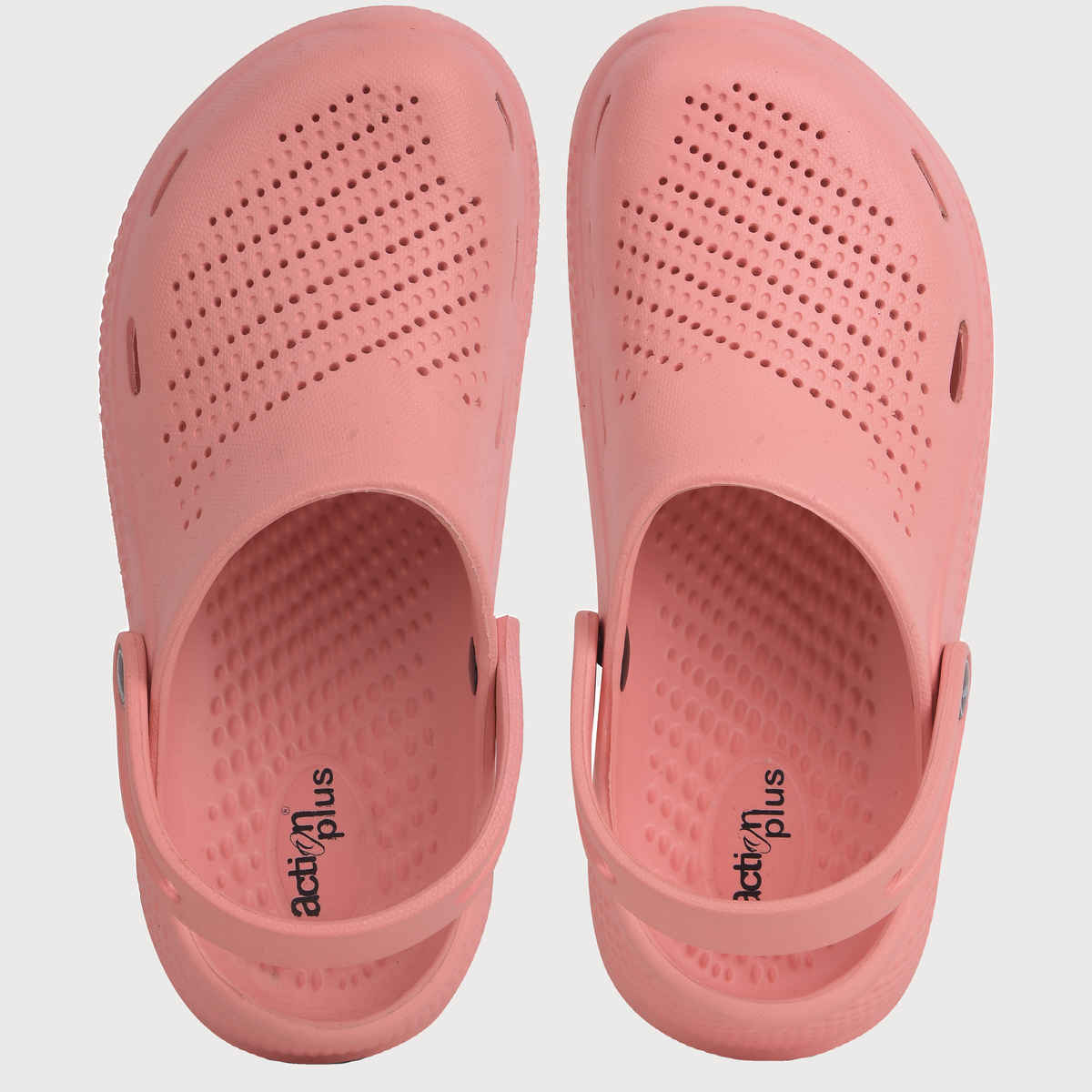 Action Women's Ontc-17 Ultra Lightweight Clogs | Trendy Colors | Air Pass Upper | Peach - UK 8