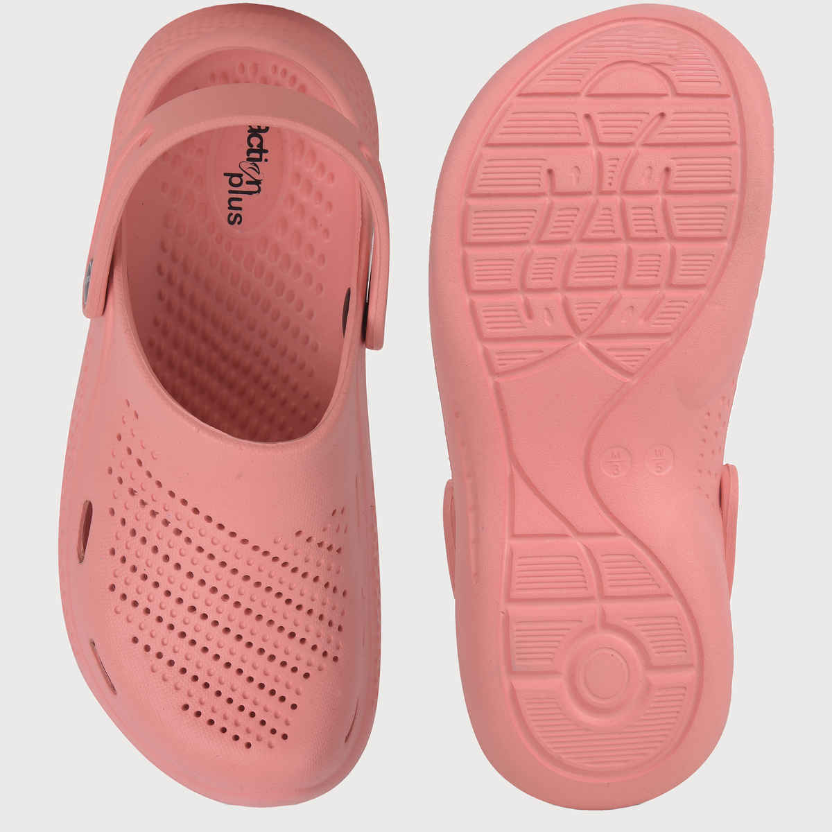 Action Women's Ontc-17 Ultra Lightweight Clogs | Trendy Colors | Air Pass Upper | Peach - UK 4