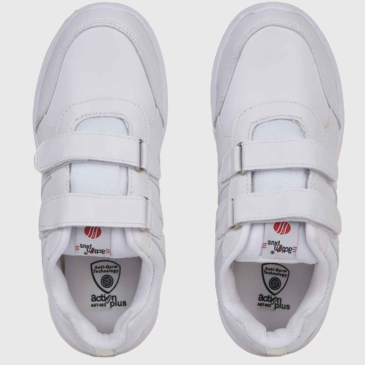 Action Kids School Shoes | AGT-52 | White - UK 4
