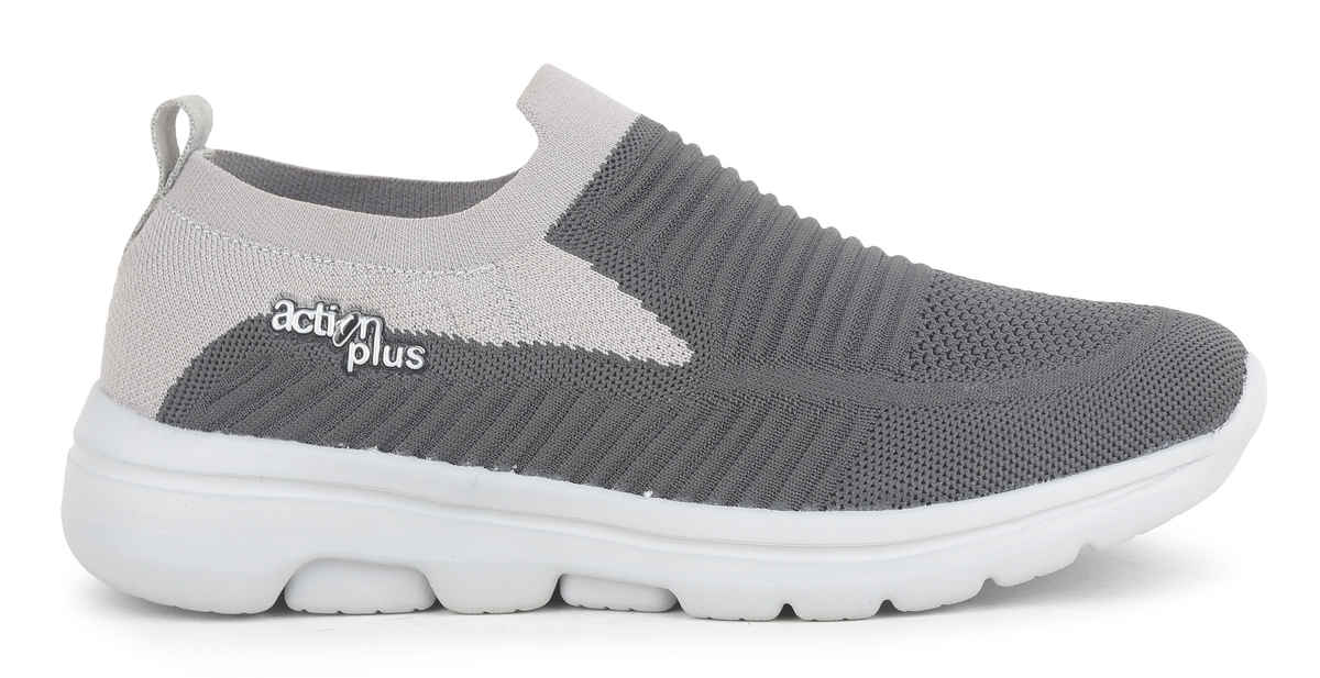 Action Casual Shoes For Men | Apx-02 Dark Grey-Grey - UK-7