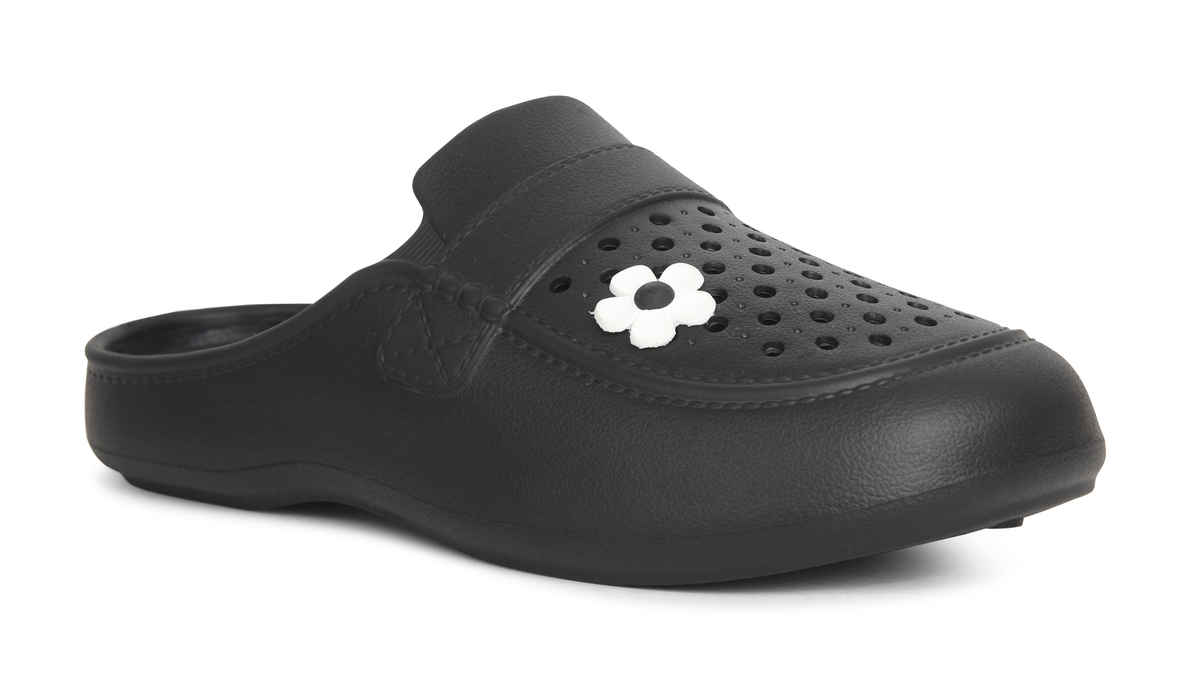 Action Women's Mules | ONTL-35 | Black - UK 4