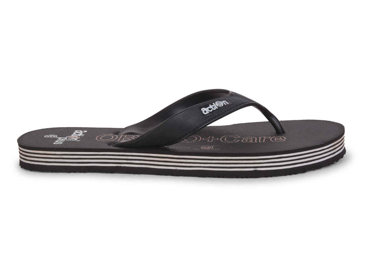 Action Slipper For Women | Aptw-112 Black - UK-5