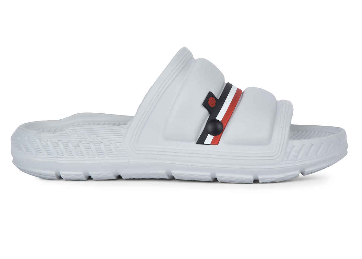 Action Sliders For Men | Ontm-44 Light Grey - UK-6