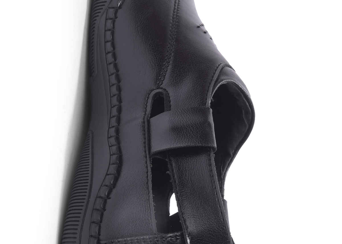 Action Mens Ethnic Sandals | GLC-292 | Black | UK-7