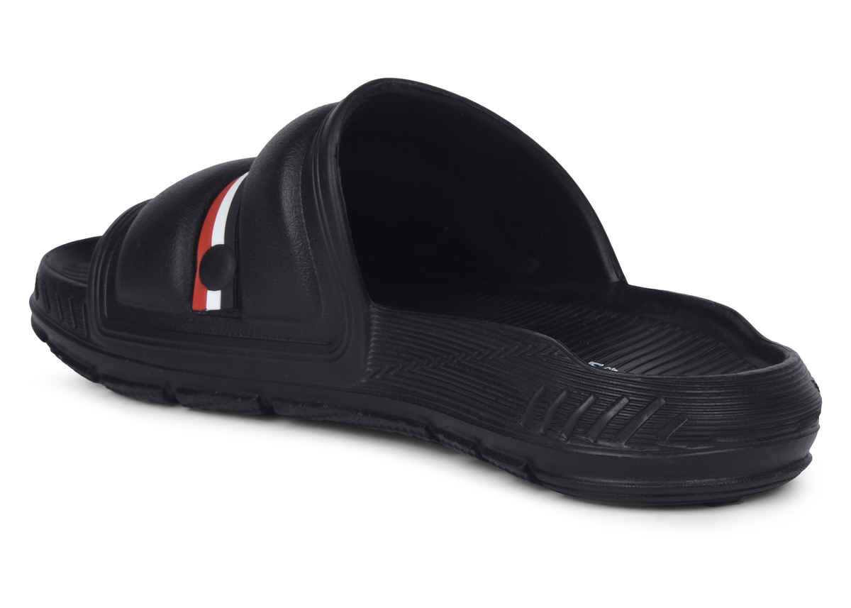 Action Sliders For Men | Ontm-44 Black - UK-7