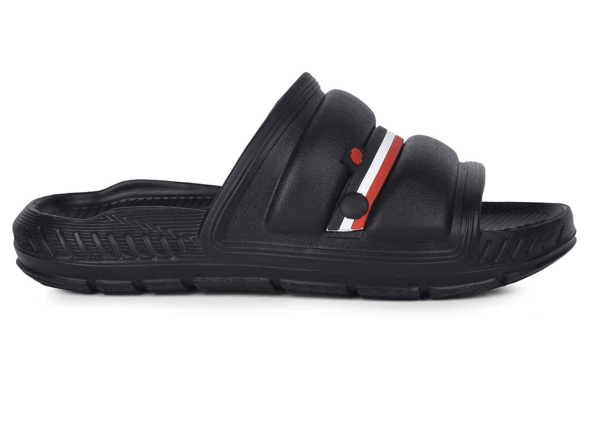 Action Sliders For Men | Ontm-44 Black - UK-7