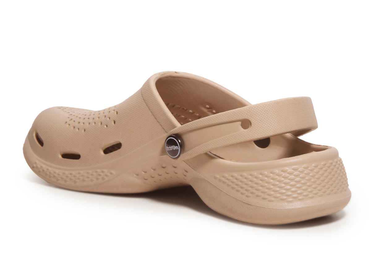 Action Women's Ontc-17 Ultra Lightweight Clogs | Trendy Colors | Air Pass Upper | Beige - UK 6