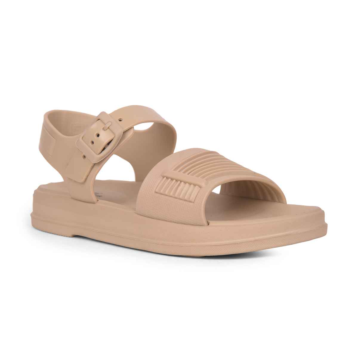 Action Girl's Ontl-43 Soft Sandals | Latest Design Sandals | Office Weal Sandals | Beige - UK 5