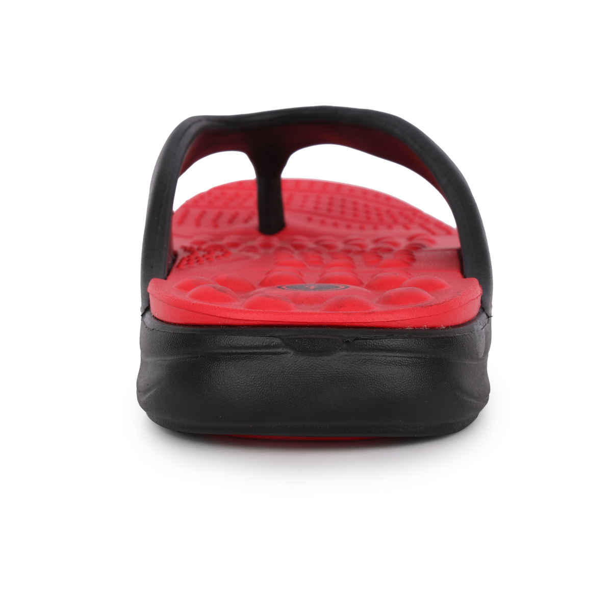 Action Slipper For Men | Hran-24 Black-Red - UK-9